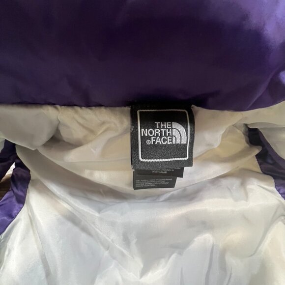 The North Face Women's Aconcagua 550 Fill Down Vest Sz XS Purple Warm Puffer - Picture 8 of 13